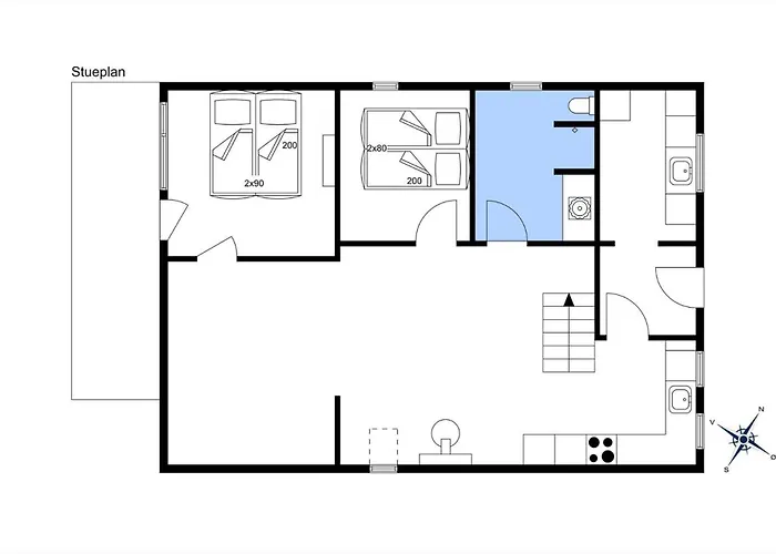 3034 - Bundgarnet 34 Ferienhaus Stege